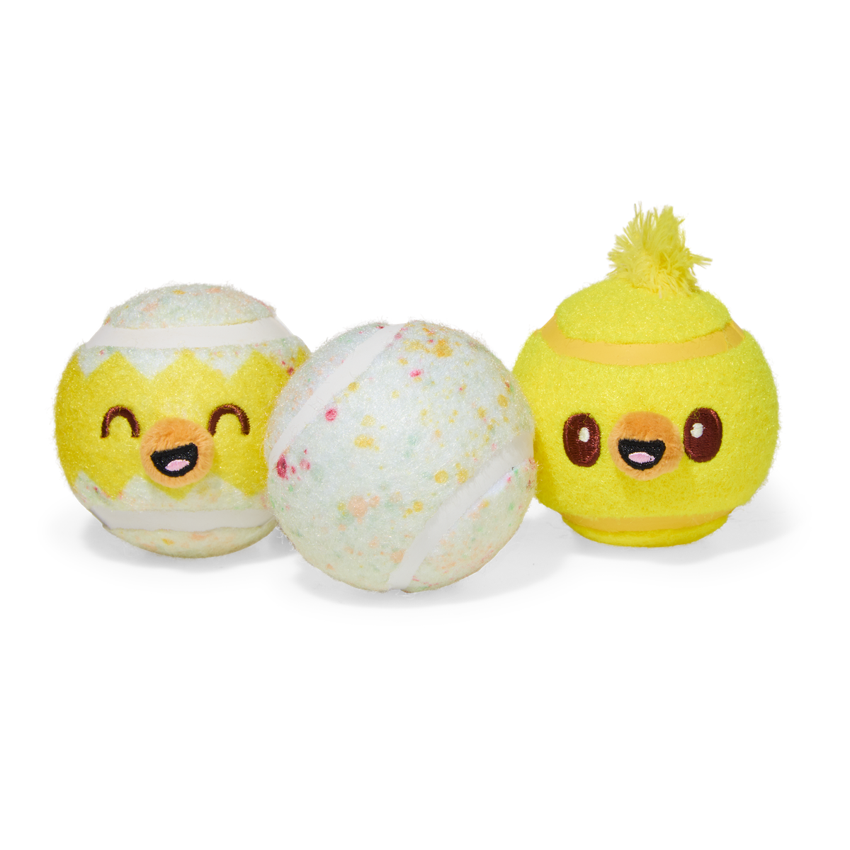 Tennis Ball Club, 3 Squeaky Monthly Tennis Ball Dog Toys