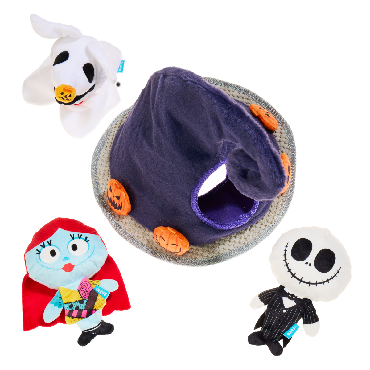 Halloween Town Hunt Plush Extra-Large + Multi-Part + Enrichment Dog Toy