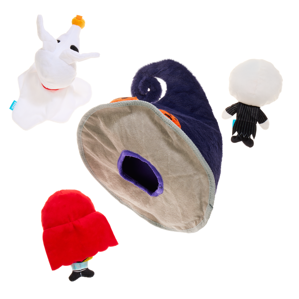 Halloween Town Hunt Plush Extra-Large + Multi-Part + Enrichment Dog Toy