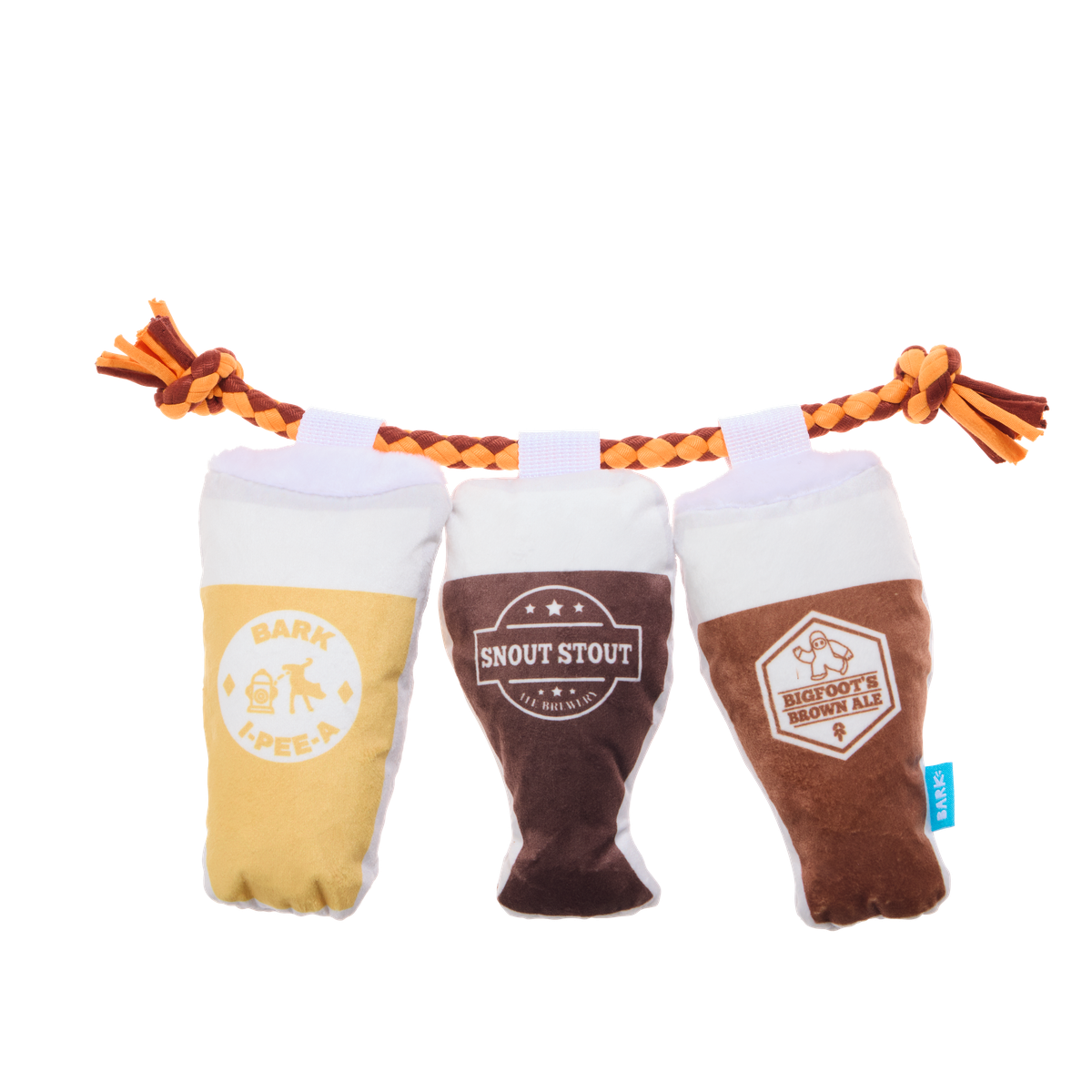 Tug-of-Beers Plush Tug Dog Toy