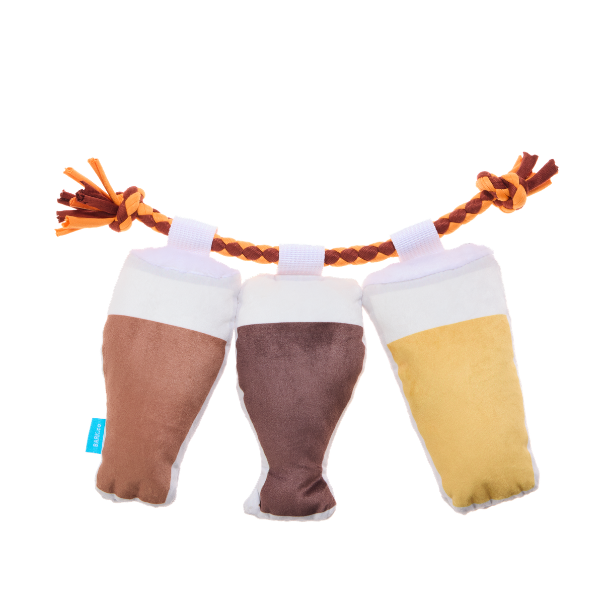 Tug-of-Beers Plush Tug Dog Toy