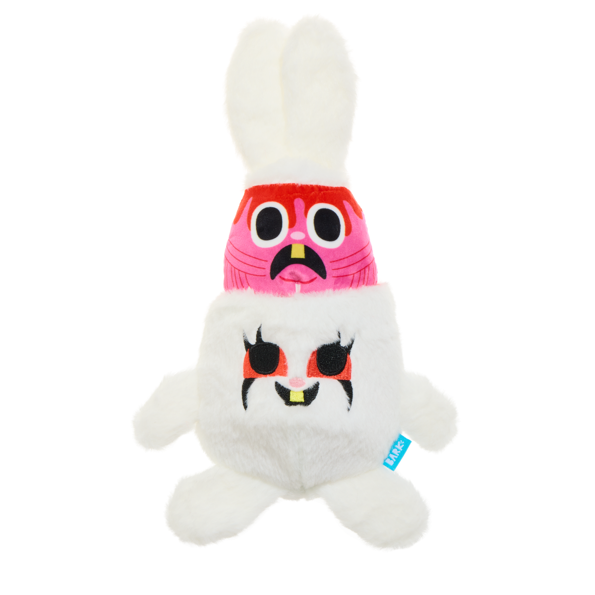 Psycho Bunny Plush Multi-Part + Enrichment Dog Toy