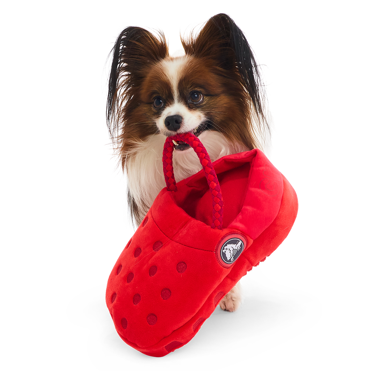 Classic K9 Clog Plush Extra-Large + Tug + Enrichment Dog Toy