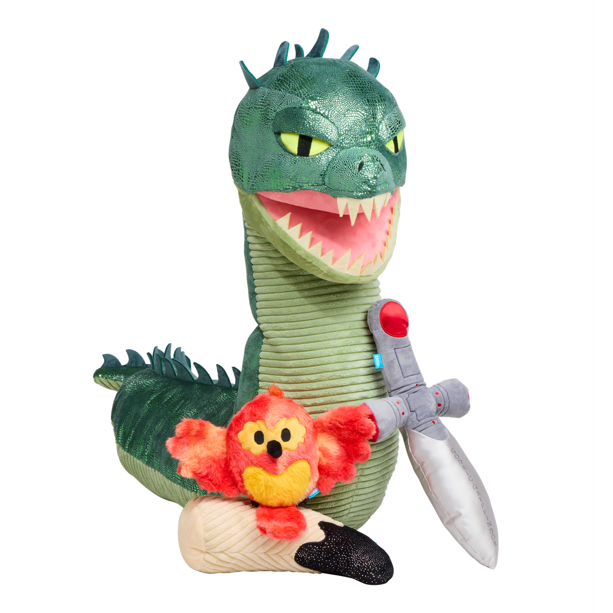 Basilisk Plush XXXL Multi-Part + Enrichment Dog Toy