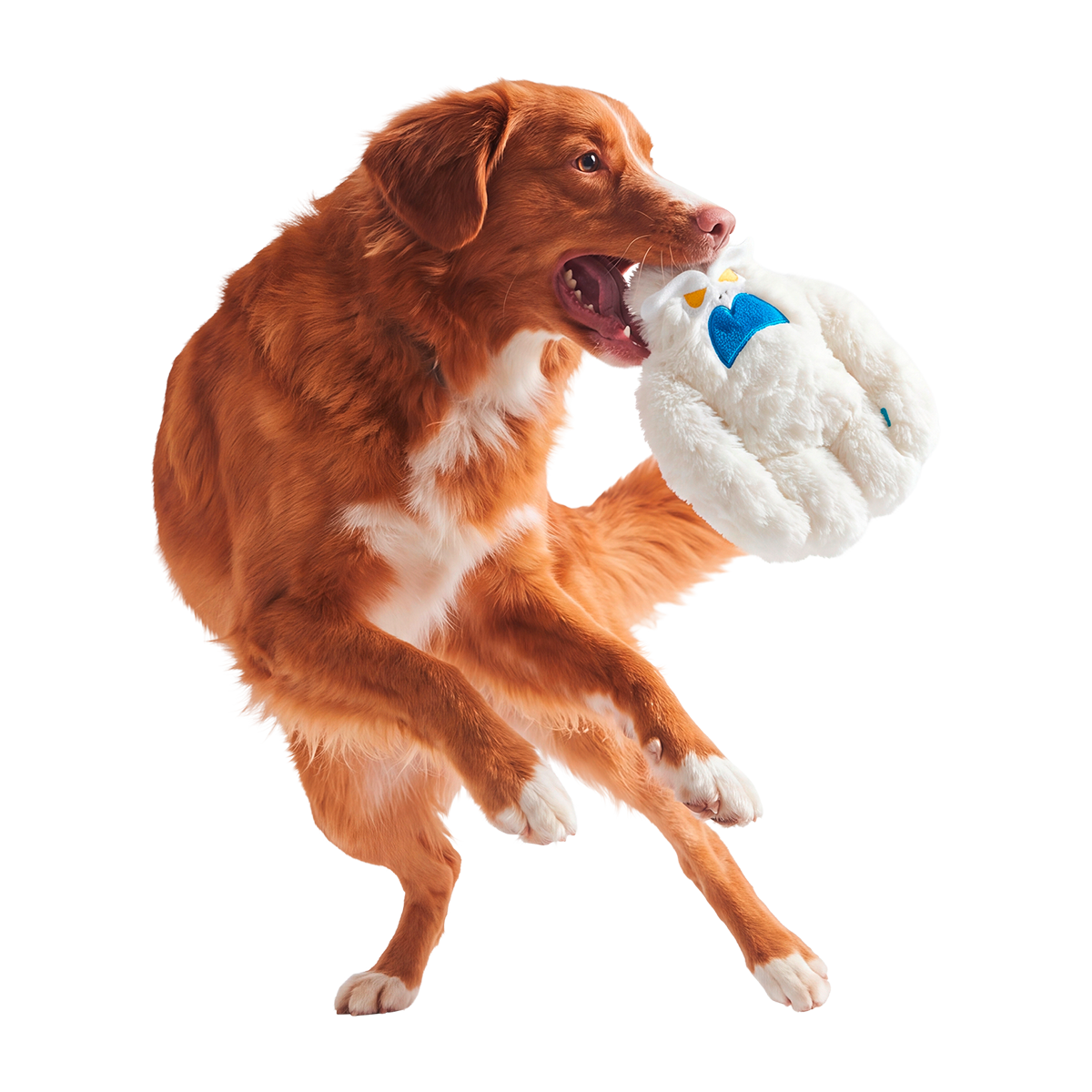 Snow Ghost™ Plush Tug Dog Toy