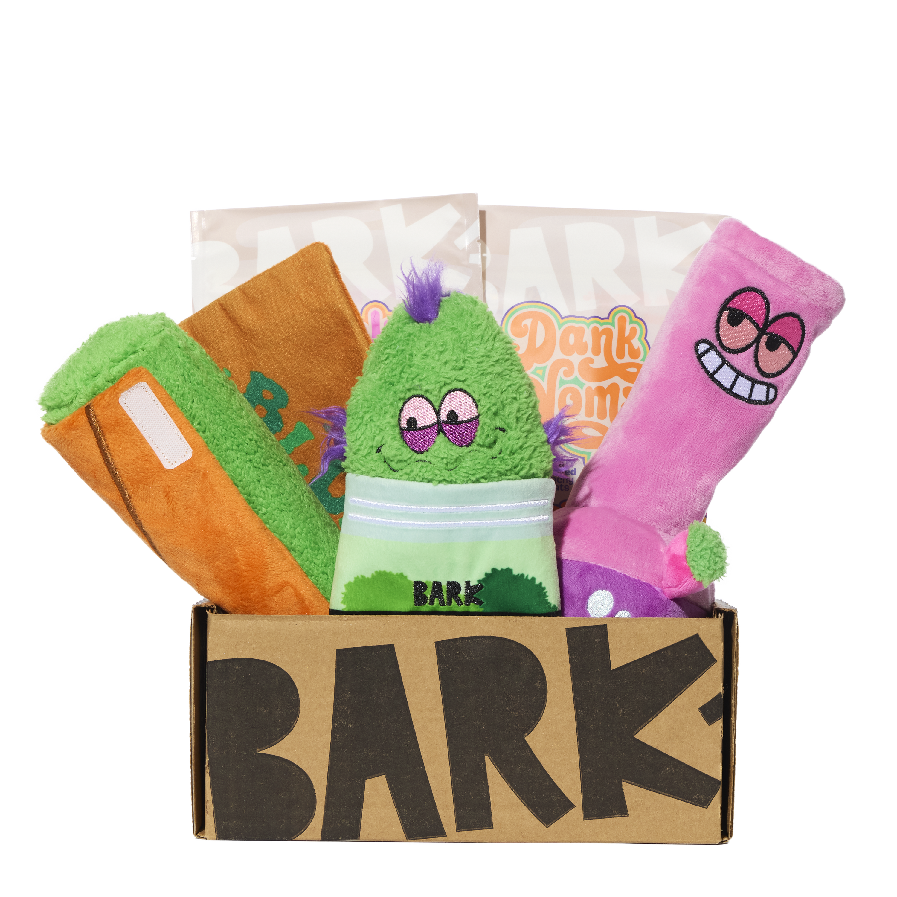 Bud Hounds BarkBox - One Month Gift Box#Extra Toy_Yes Extra Toy (+$9)