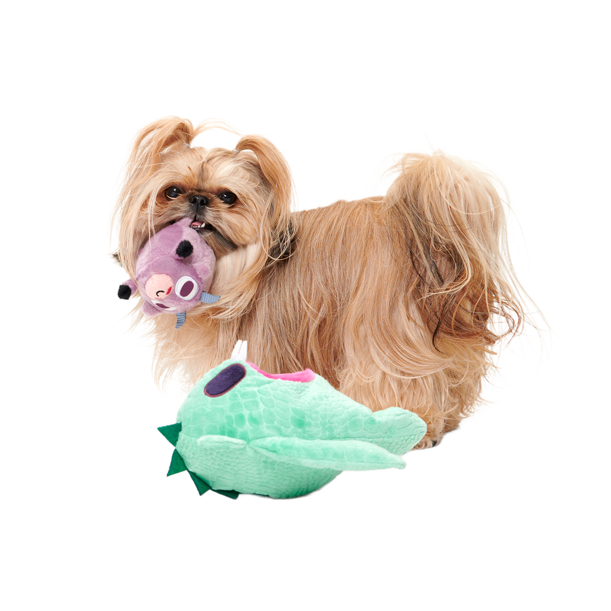 Barbara Chupacabra Plush Multi-Part Enrichment + Tug Dog Toy