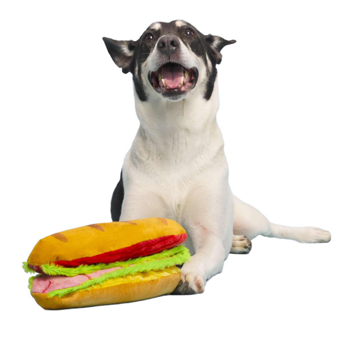 Big Bite Hoagie Plush Tug Extra-Large Dog Toy