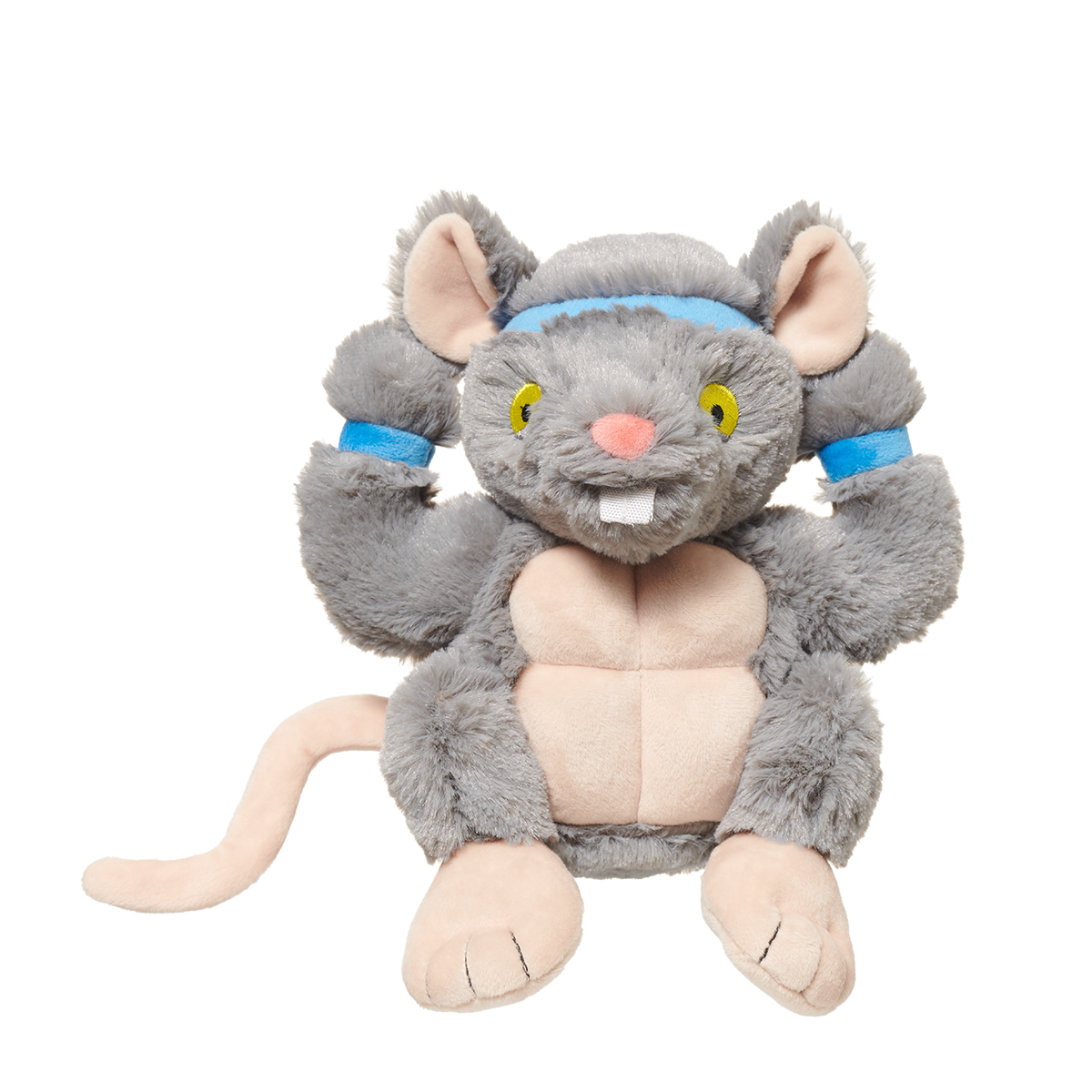 Bodybuilding Brodent Plush Tug Dog Toy – BARK