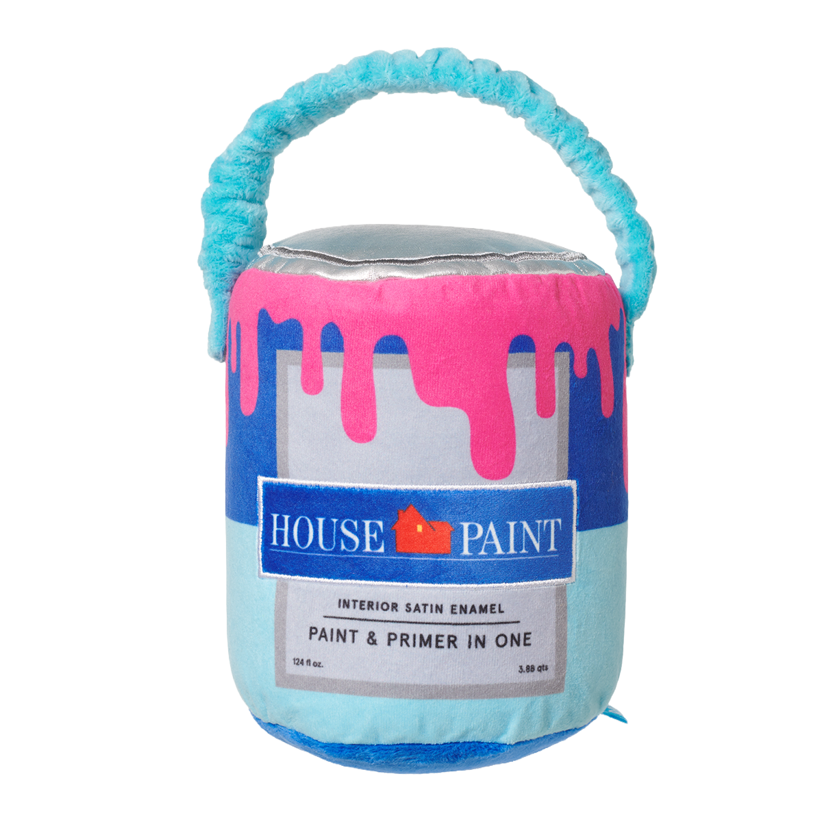 Kevin's Paint Can Plush 2-in-1 + Tug Dog Toy