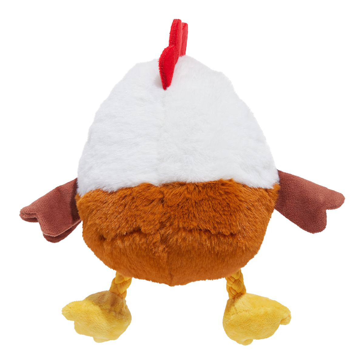 Cock-A-Doodle Dude Plush Tug + Fetch Dog Toy