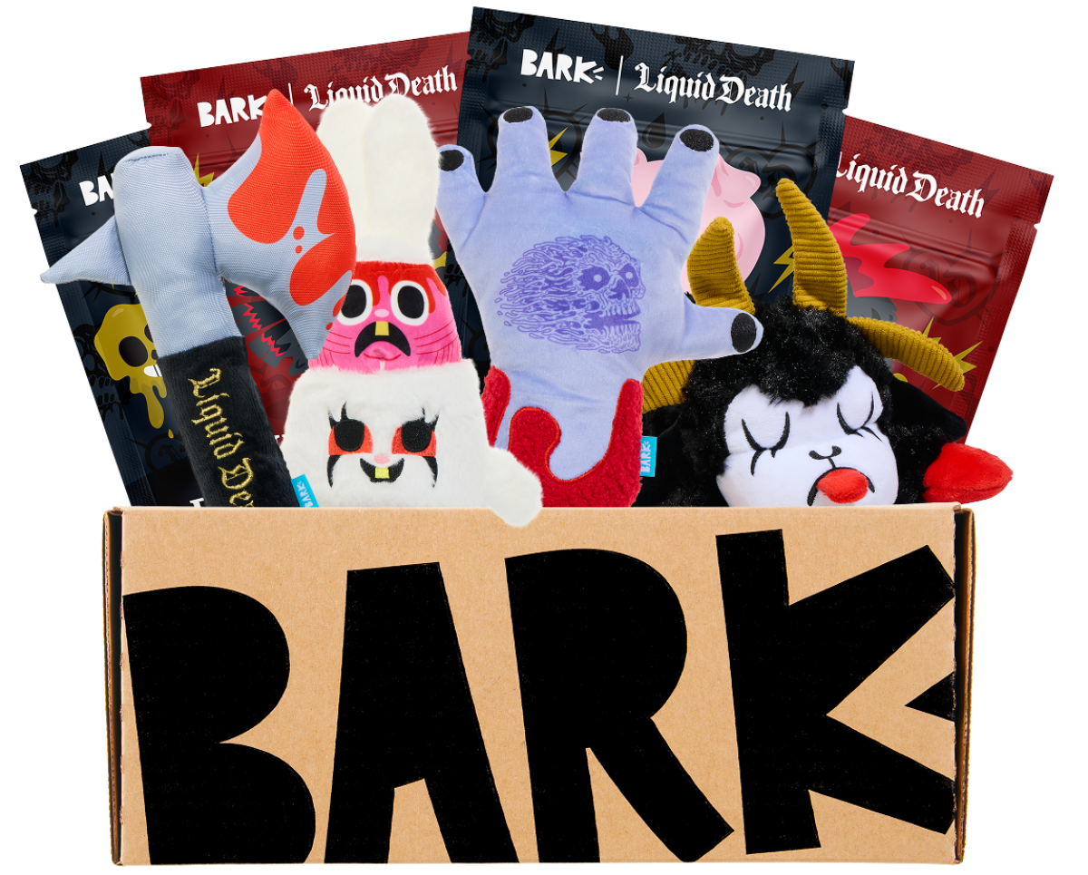 BARK 6 Month Subscription - Liquid Death Double Deluxe First Box