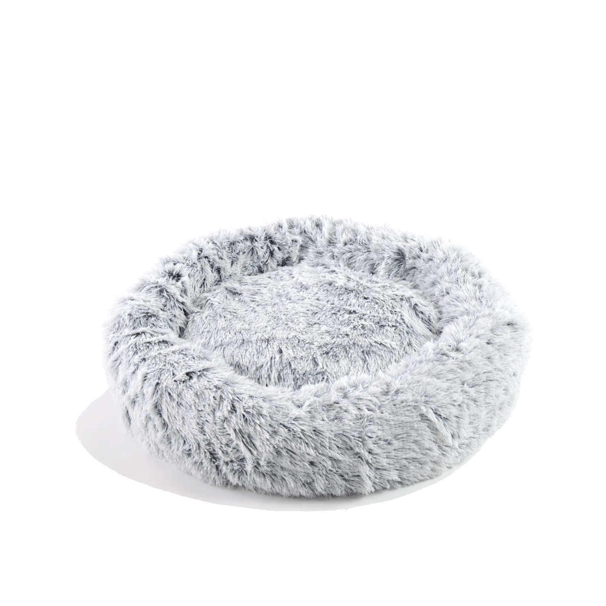 cuddler dog bed in gey