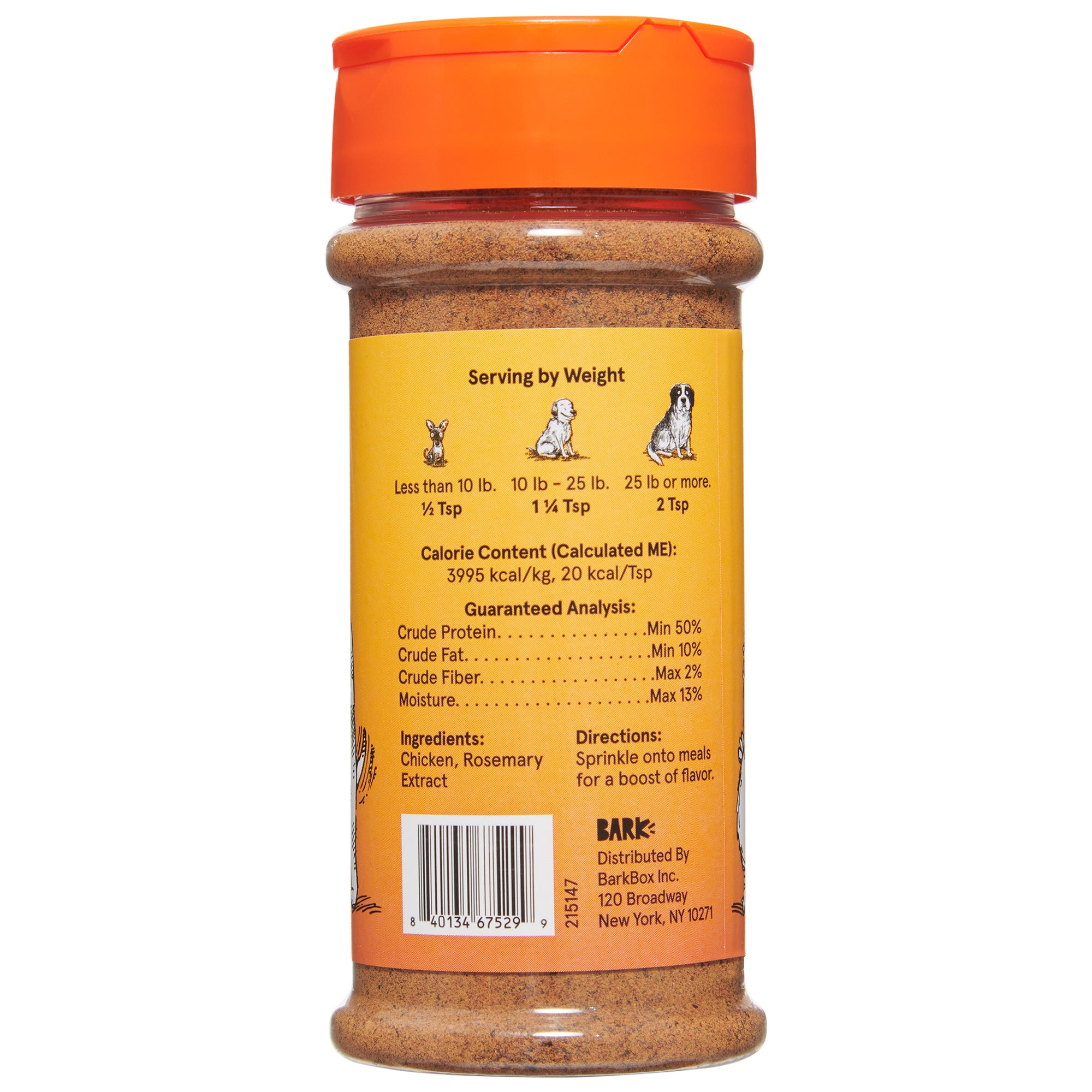 Pour Some Chicken On Me Dog Food Topper