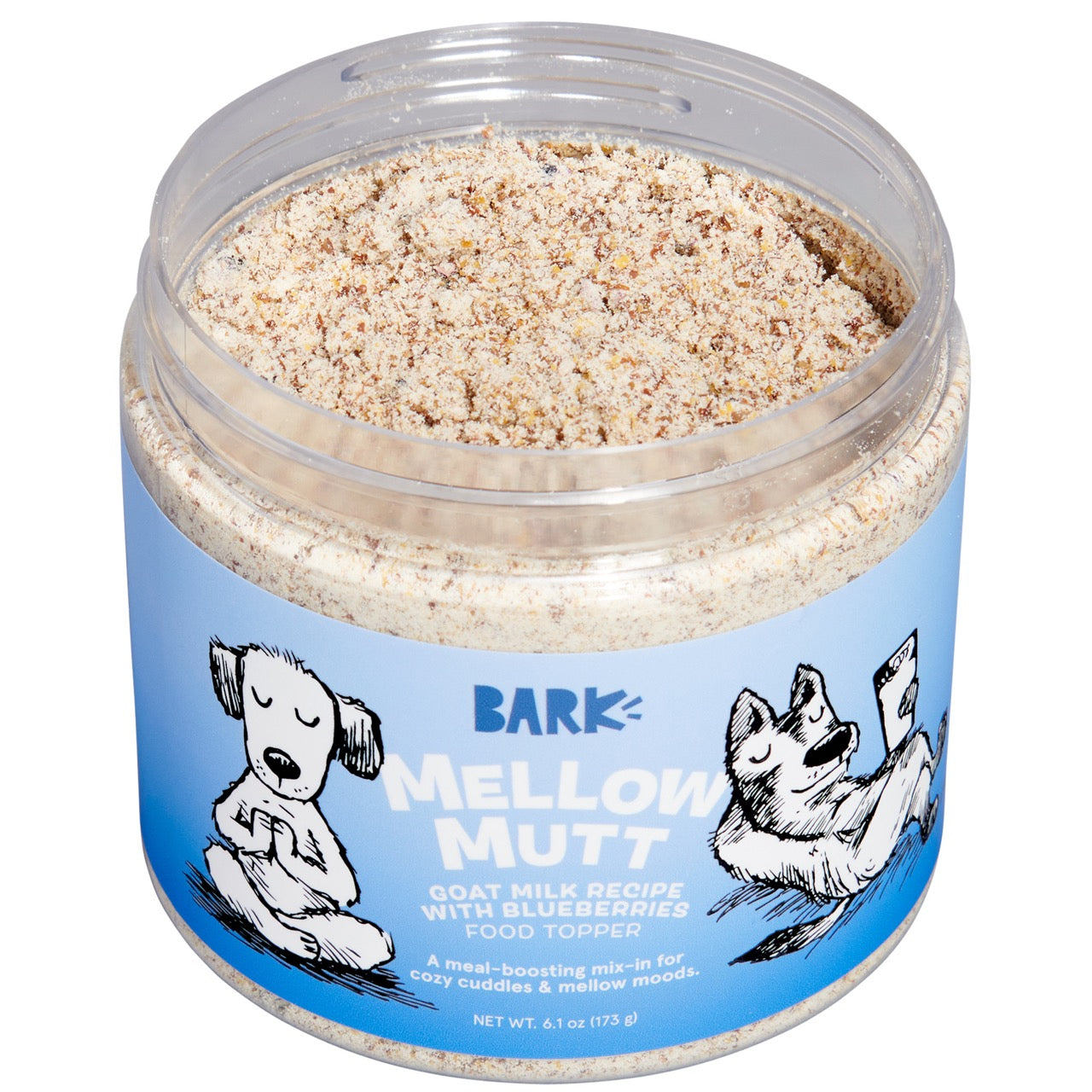 Mellow Mutt Goat Milk Recipe with Blueberries