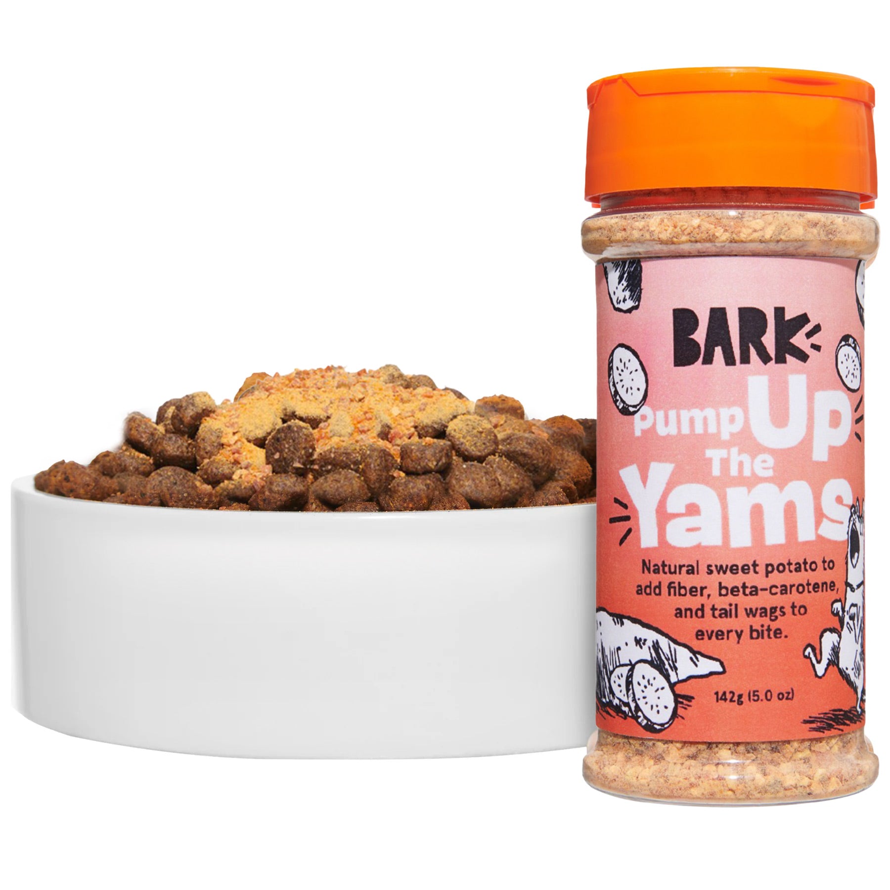 Pump Up the Yams Sweet Potato Dog Food Topper