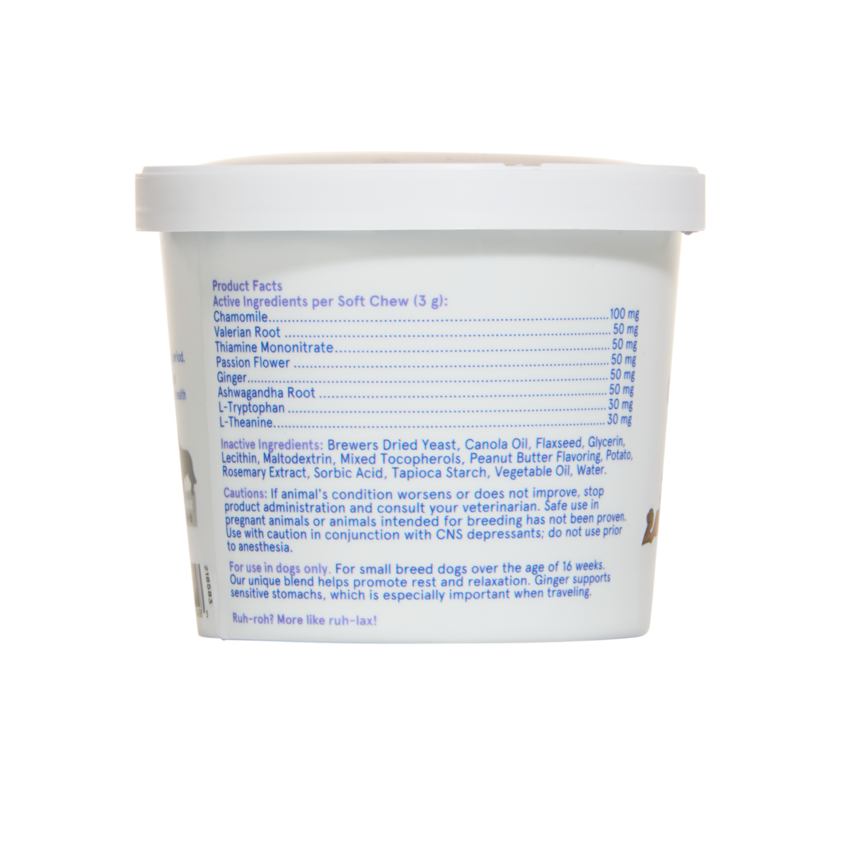 Calming Aid Dog Treat Supplements, 30 Ct#Size_S