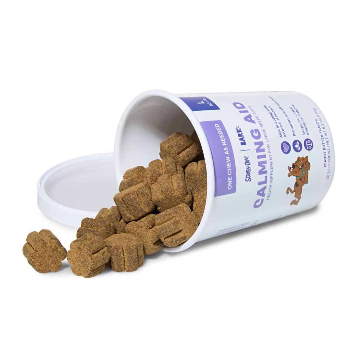 Calming Aid Dog Treat Supplements, 30 Ct#Size_L