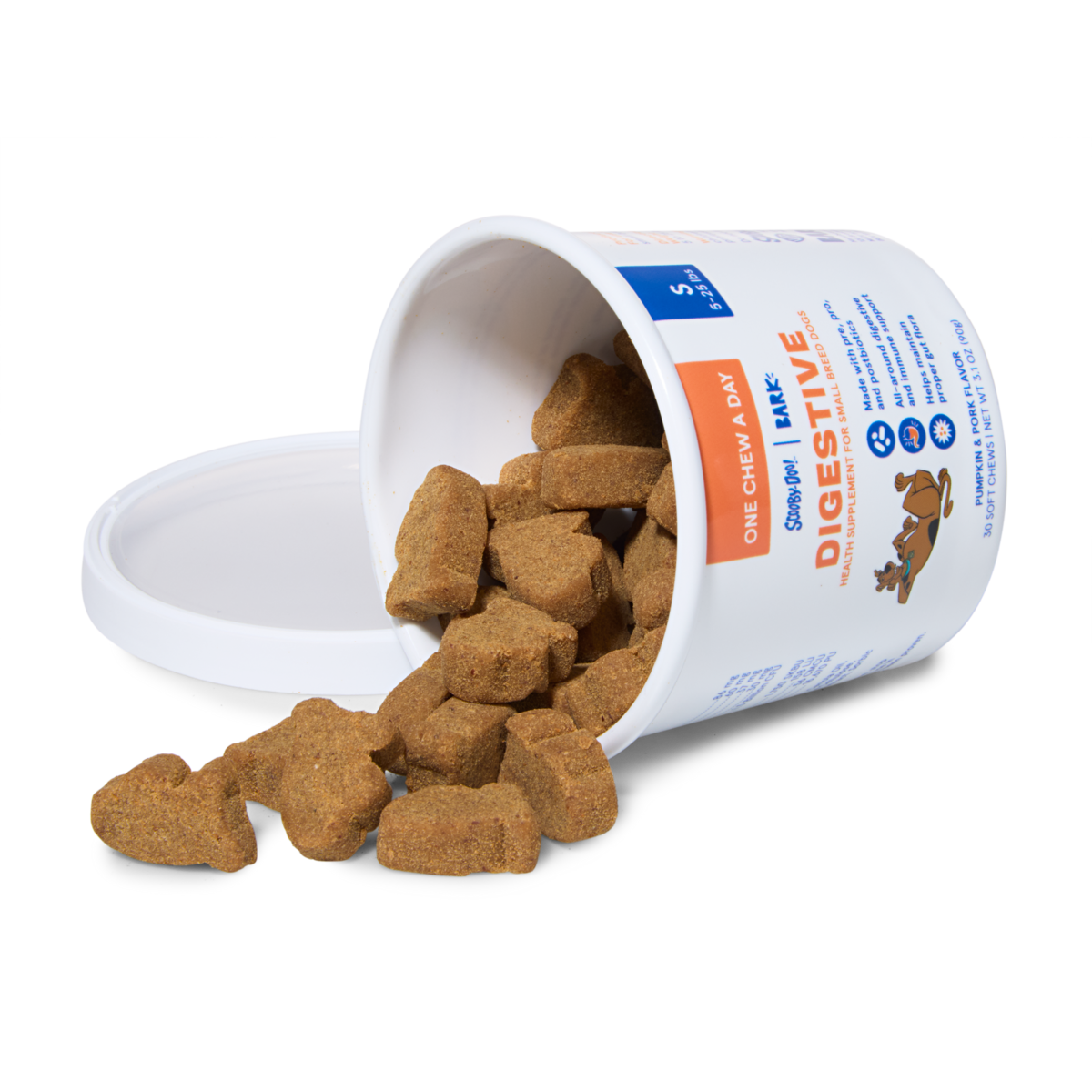 Digestive Dog Treat Supplements, 30 Ct#Size_S