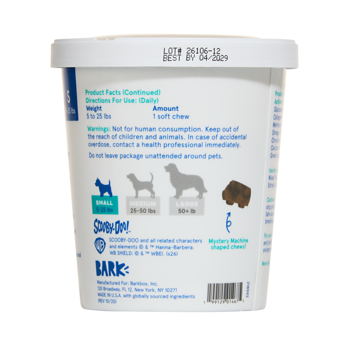 Hip & Joint Dog Treat Supplements, 30 Ct#Size_S