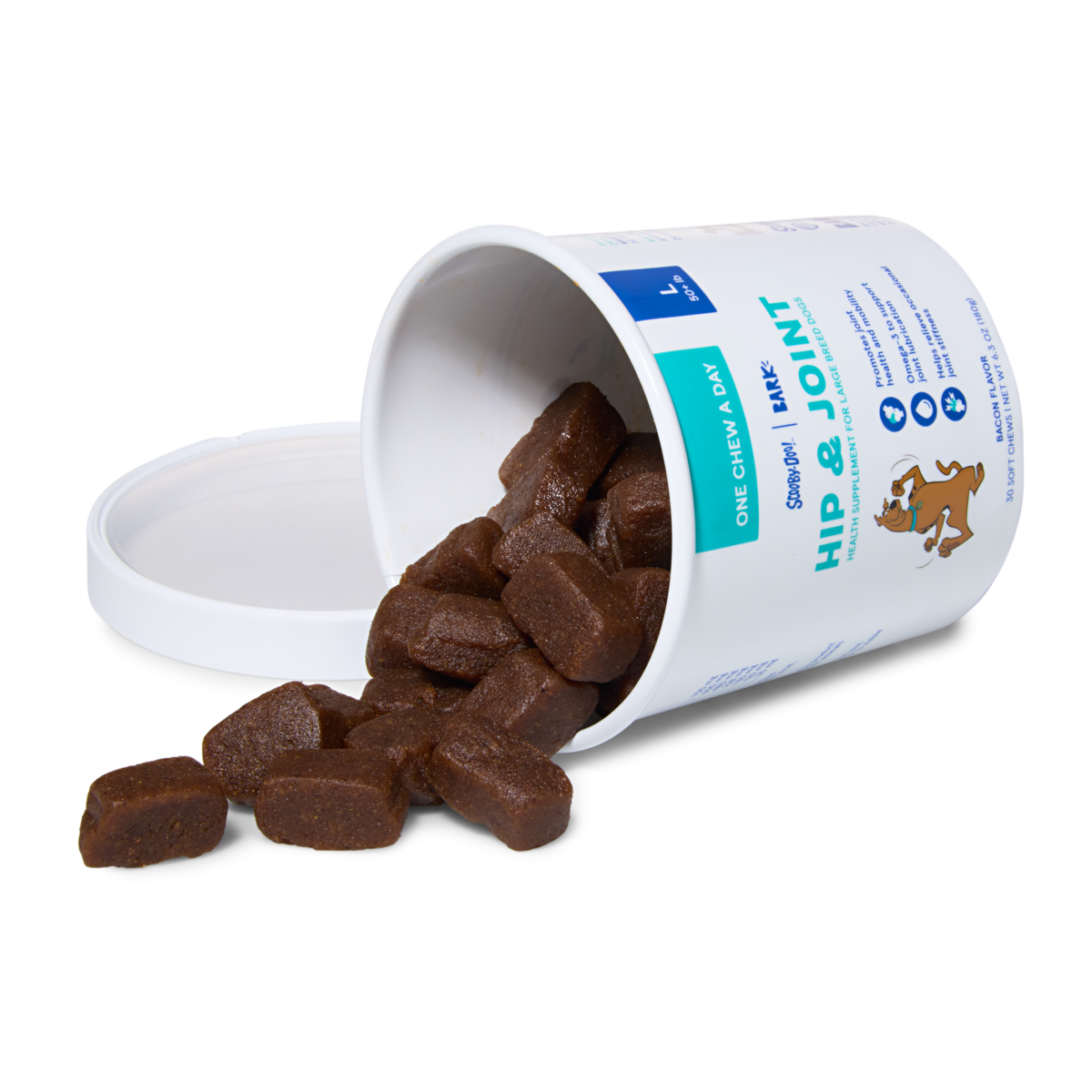 Hip & Joint Dog Treat Supplements, 30 Ct#Size_L