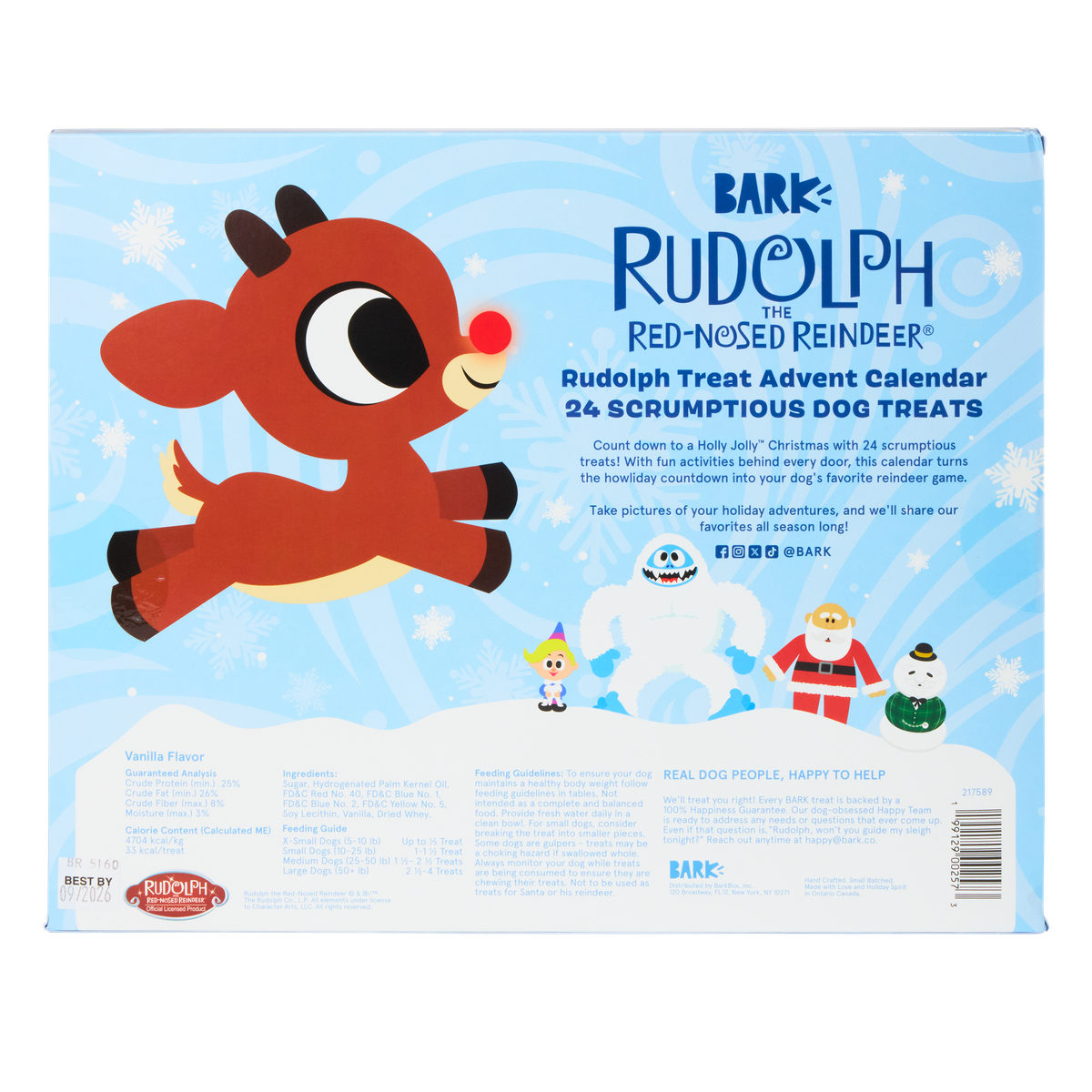 Rudolph® Advent Calendar for Dogs