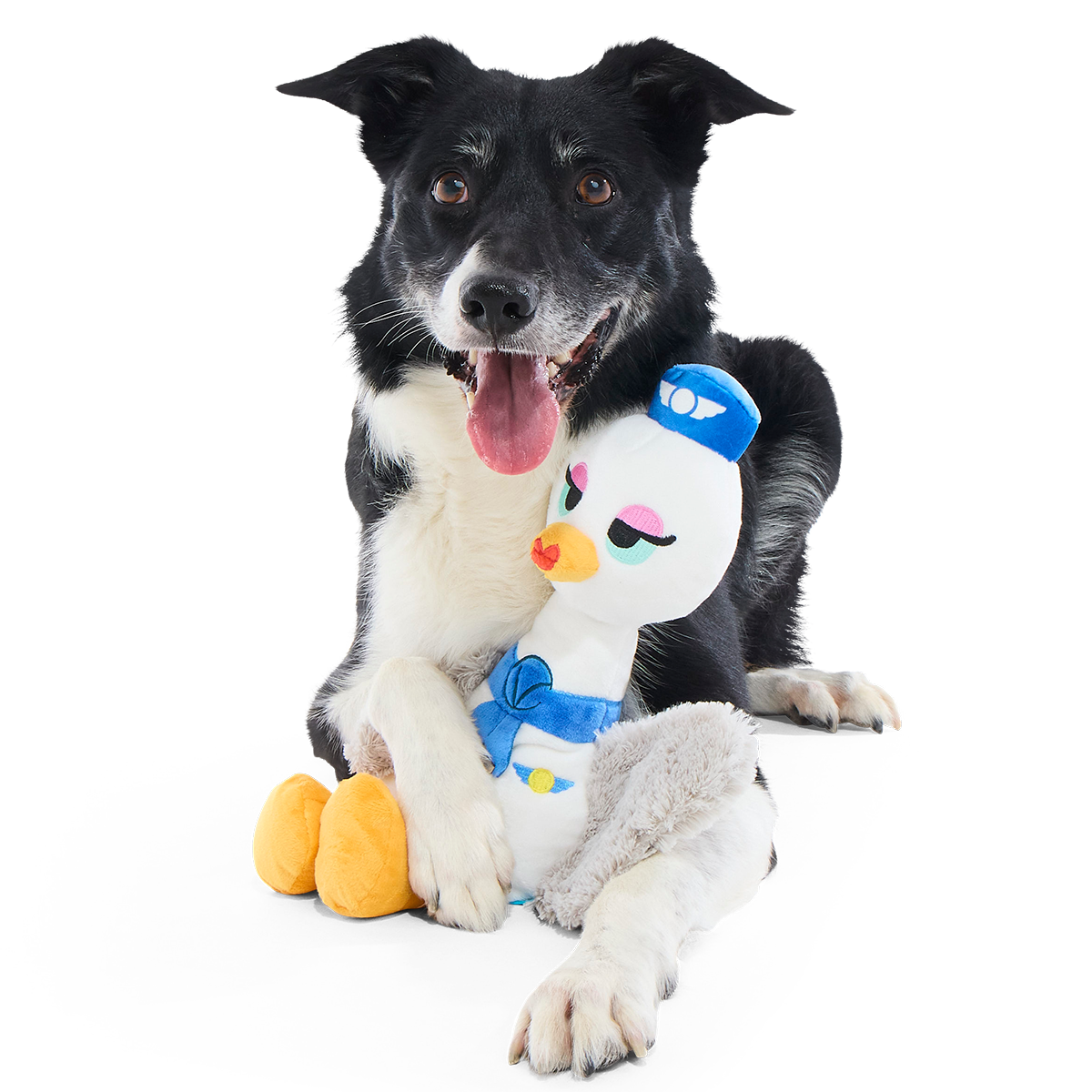 Flying Attendant Plush Tug Dog Toy