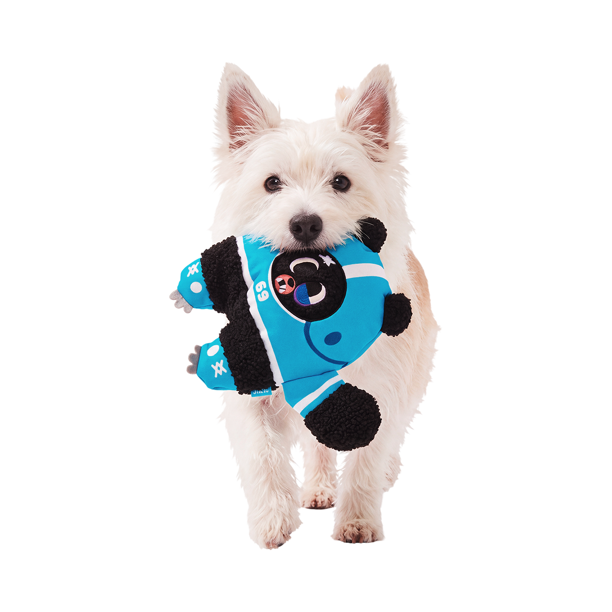 Footmaulers Plush Multi-Part + Enrichment Dog Toy