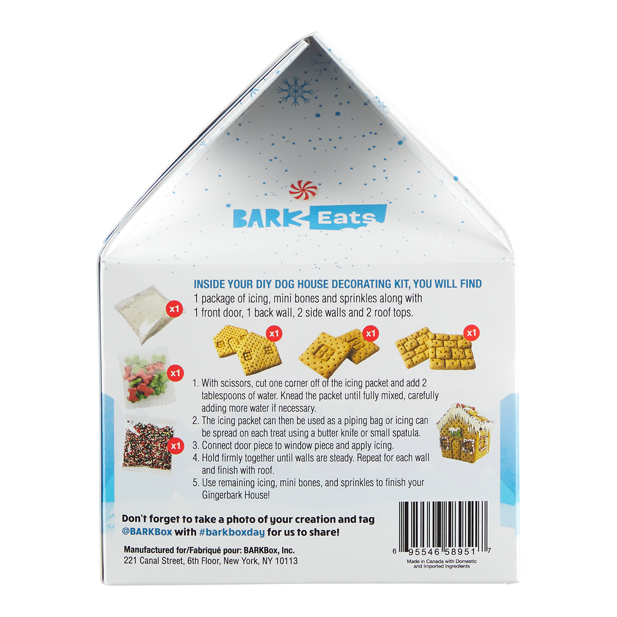 Gingerbark House Dog Treats, 16.58 oz
