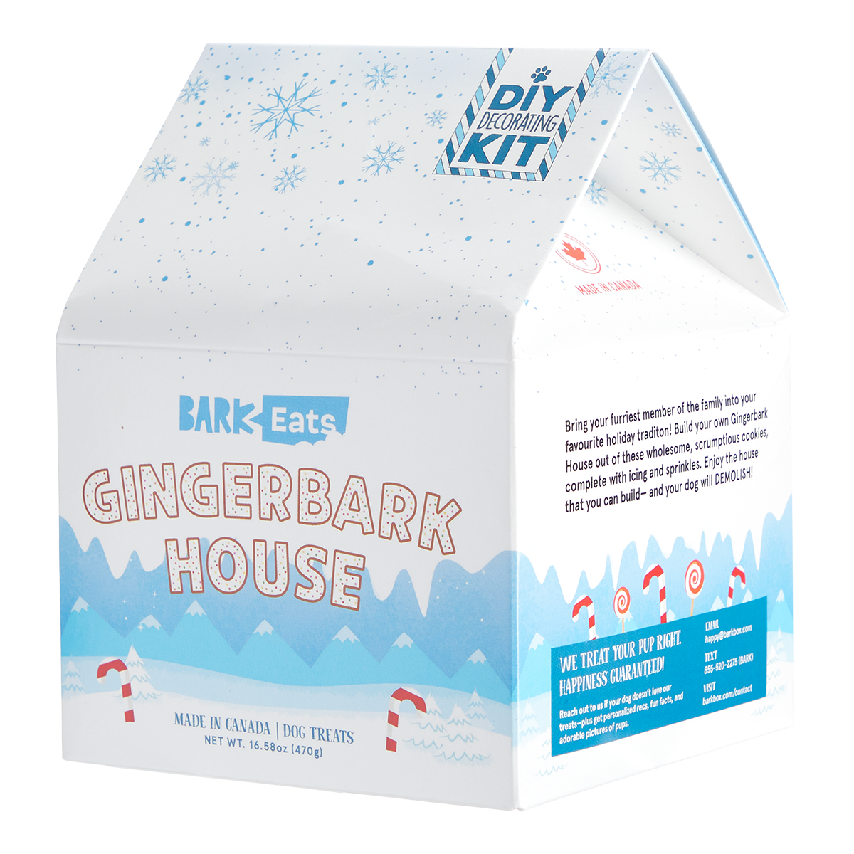 Gingerbark House Dog Treats, 16.58 oz