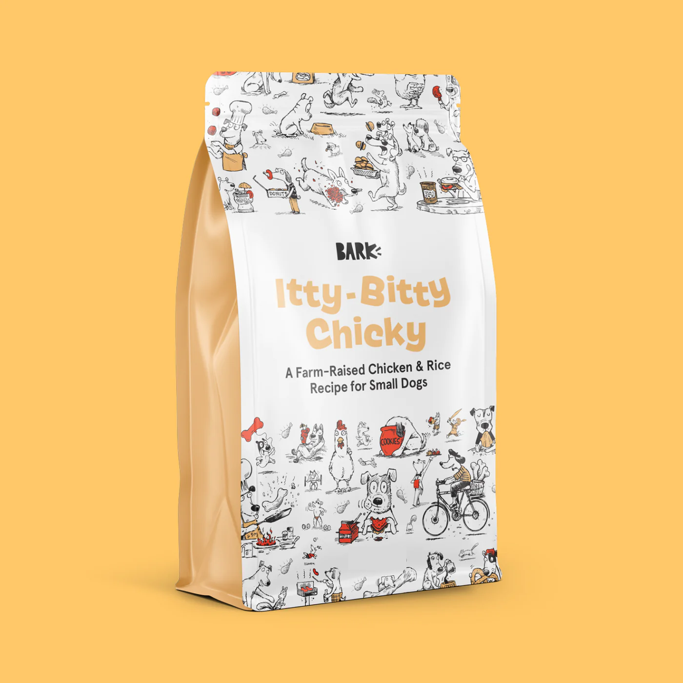 Itty Bitty Chicky Small Breed Chicken and Rice Dog Food