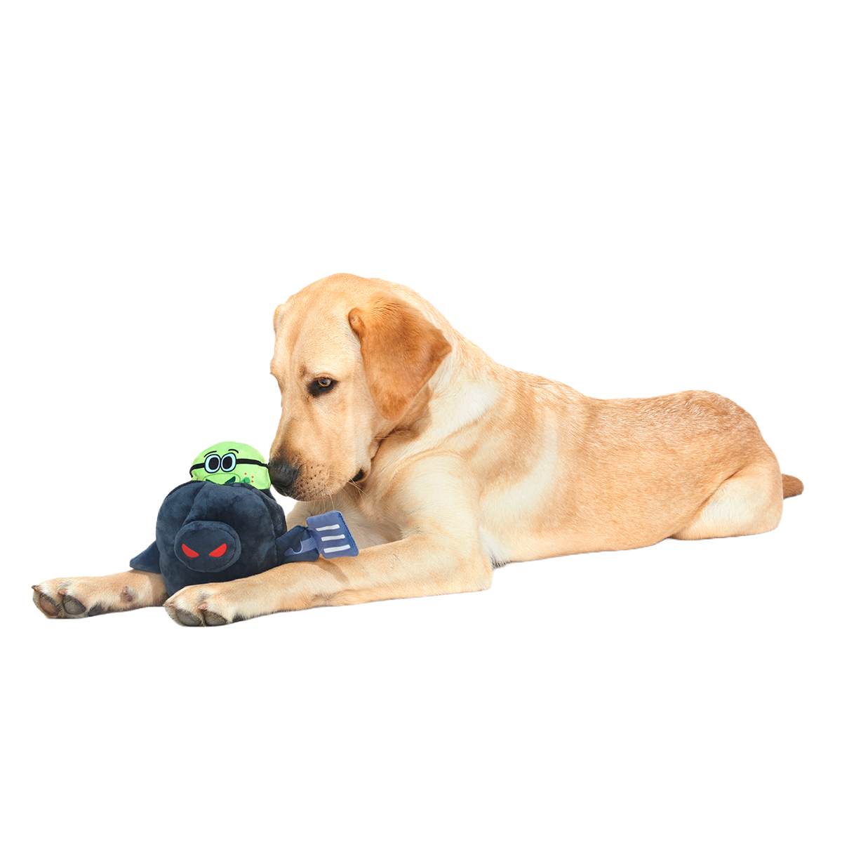 Hash-Slinging Slasher Plush 2-in-1 Dog Toy