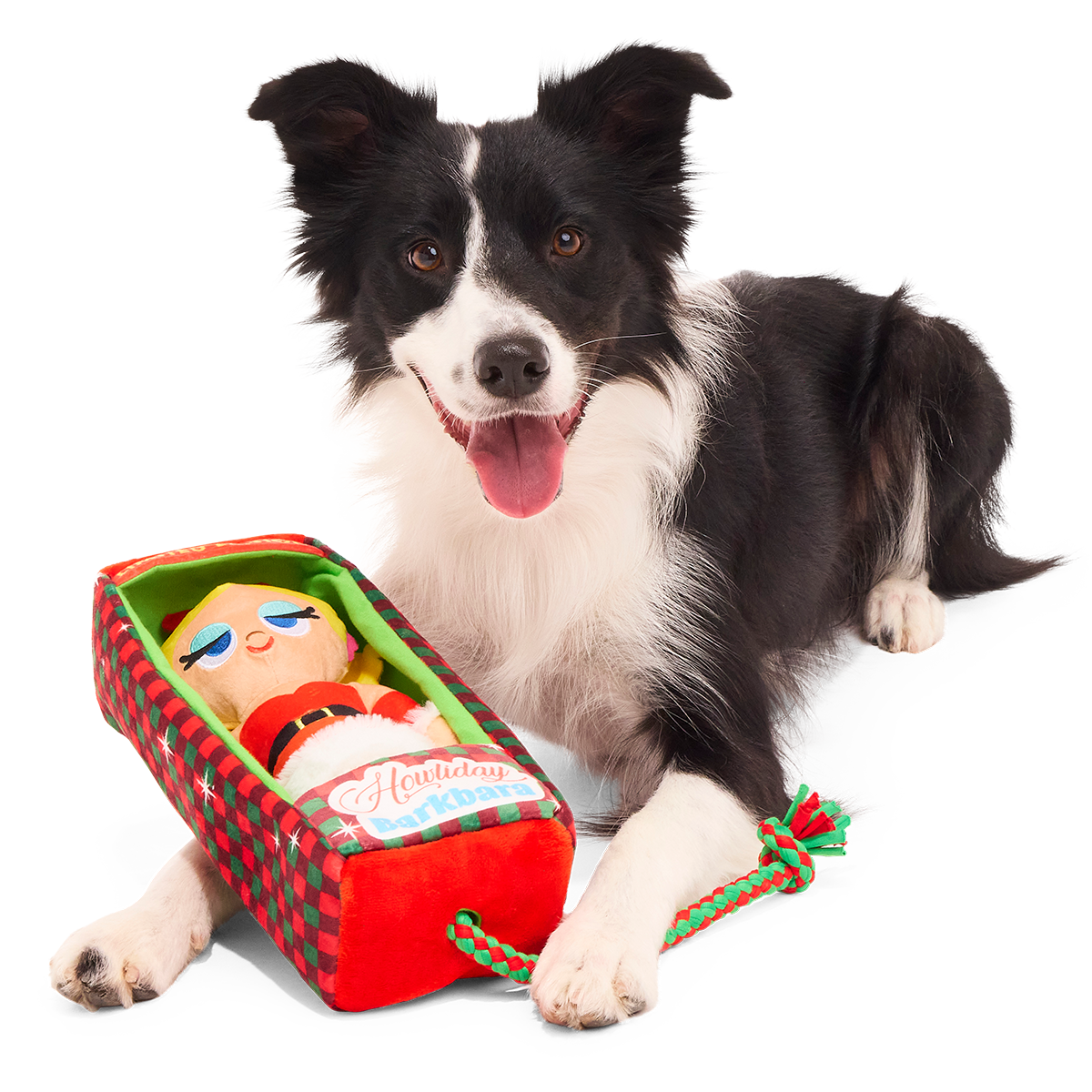 Howliday Barkbara Doll Plush XXL Tug Dog Toy