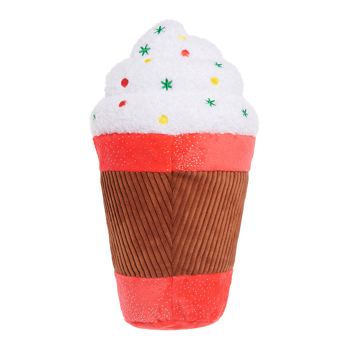 Jumbo Jingle Latte Plush Extra-Large Dog Toy