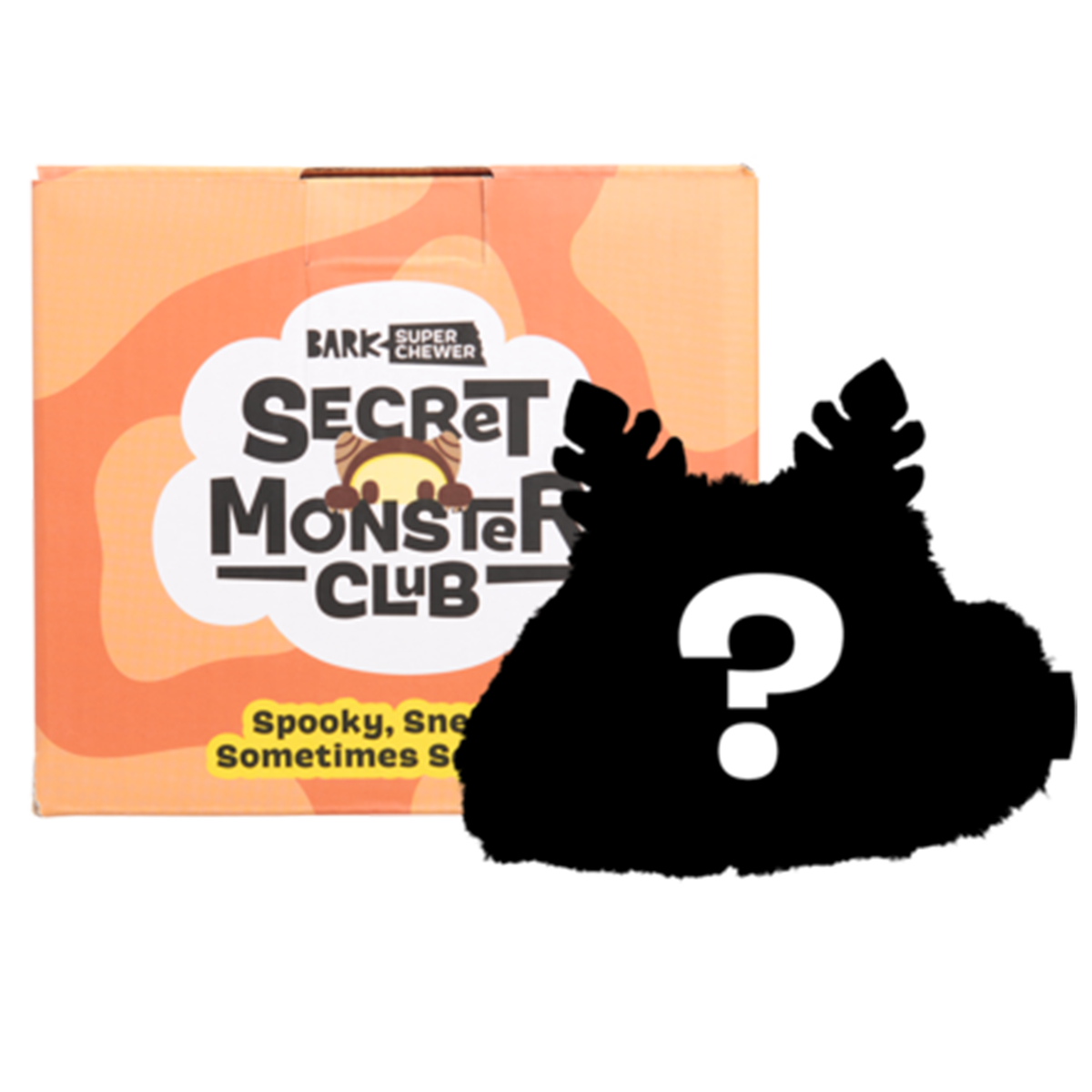 Secret Monster Club, Super Chewer Durable 2-in-1 Rip and Reveal Monthly Dog Toys