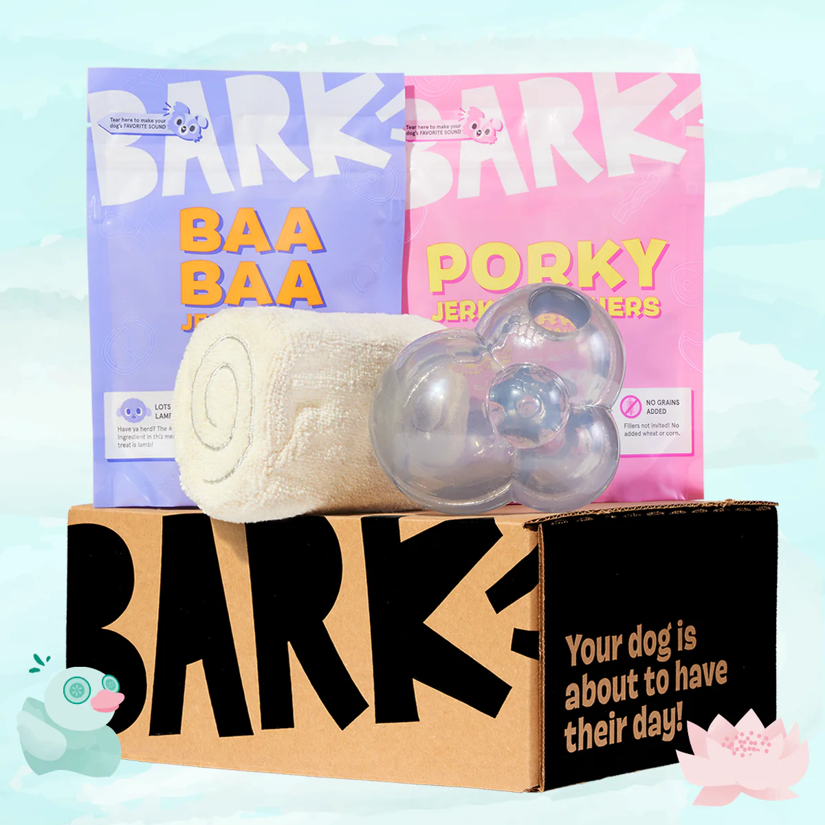 SuperChewer + Free Paw Blanket: 12 Month Subscription