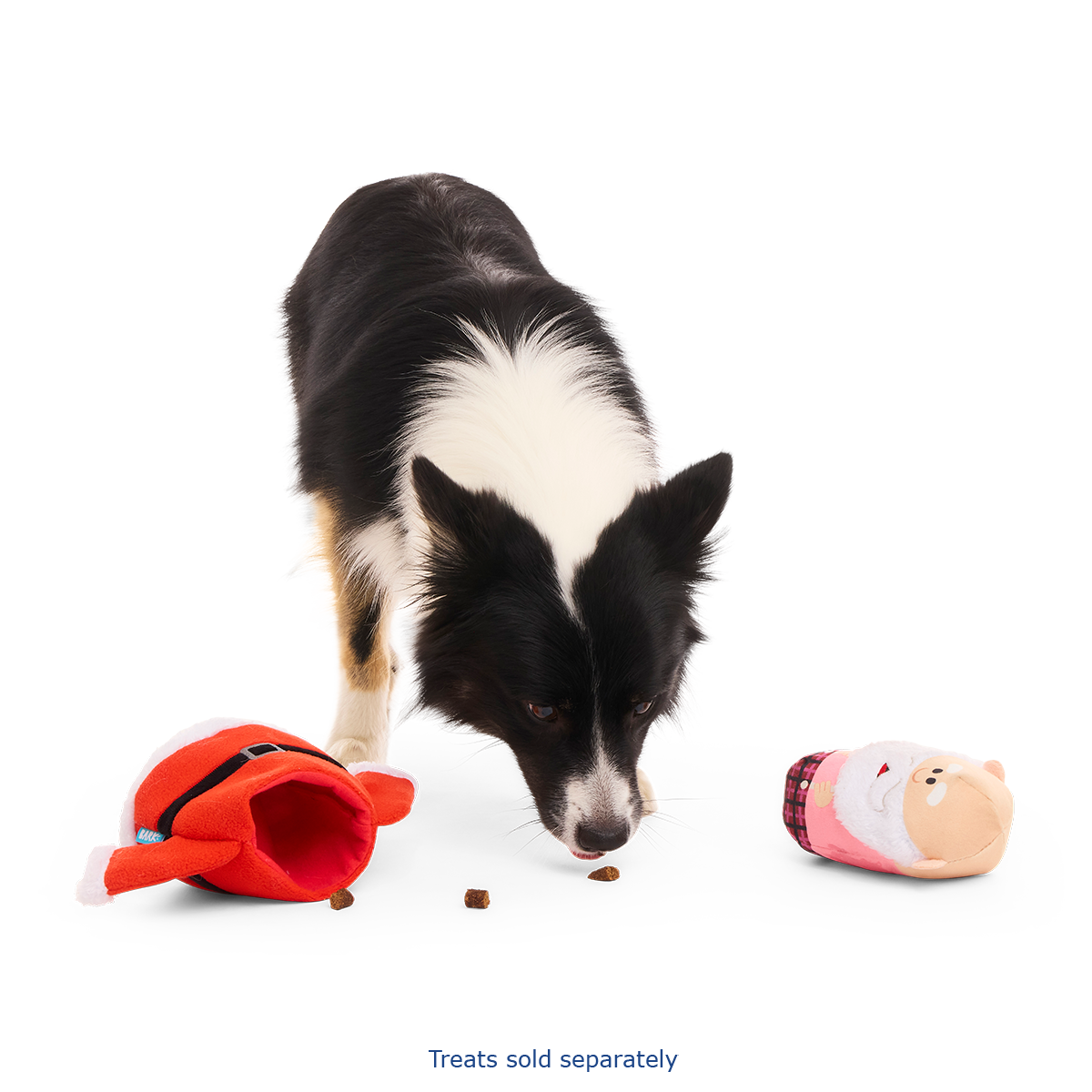 Ol' Kris Kringle™ Plush Multi-Part + Enrichment Dog Toy