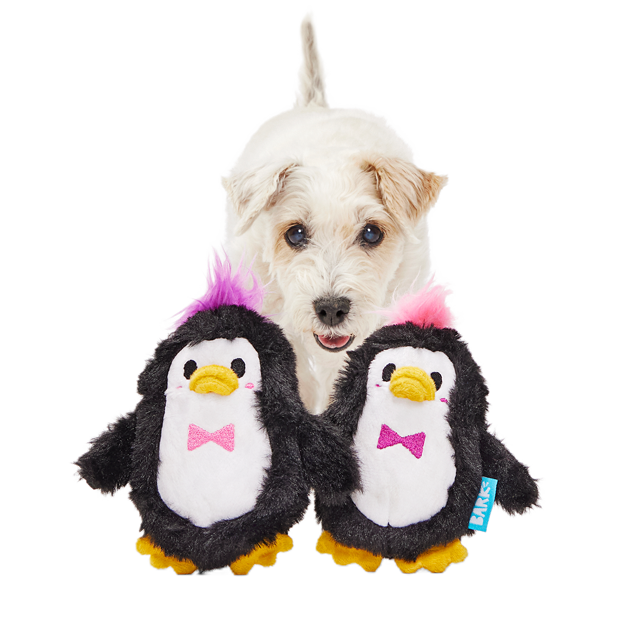 Pride March of the Penguins Plush Multi-Part Dog Toy
