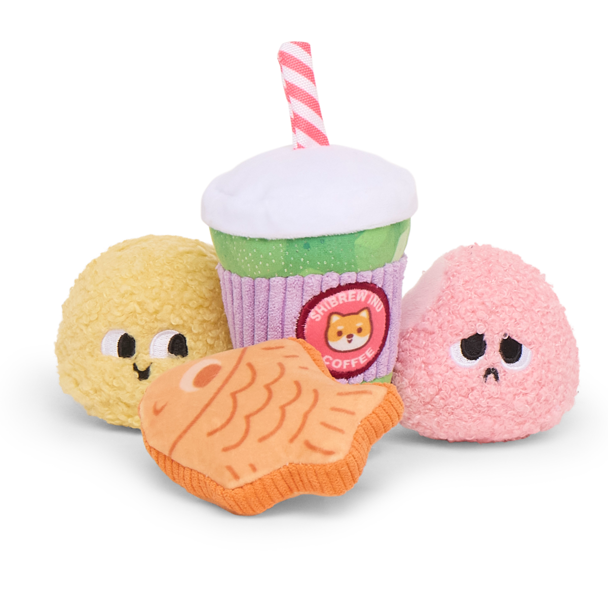 Muttcha & Mochi Mates Plush Multi-Part Dog Toy – BARK