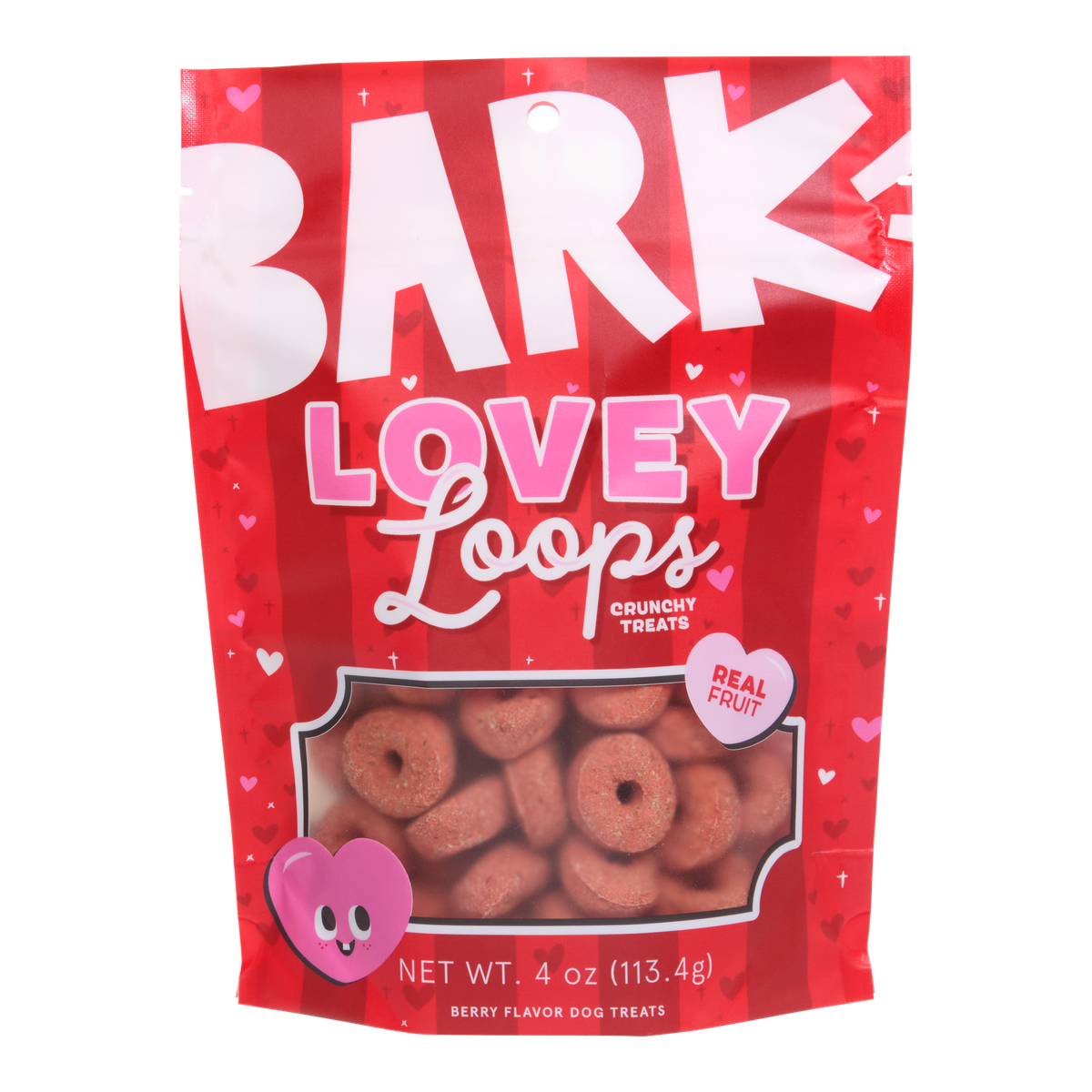 Lovey Loops Vegetarian Hard & Crunchy Dog Treats, 4 oz – BARK