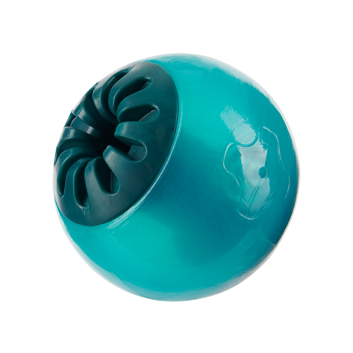 Teal Vortex Durable Super Chewer Enrichment + Fetch Dog Toy – BARK