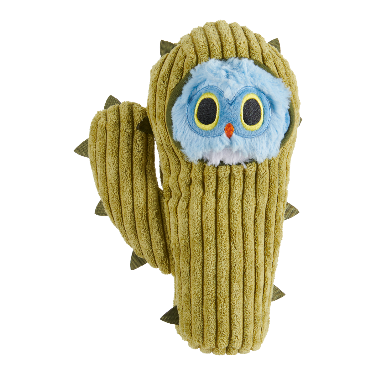 Saguaro Sammy Plush Multi-Part + Tug Dog Toy