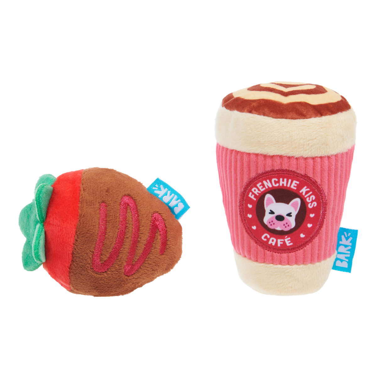 French Kiss Coffee Kit Plush Multi-Part Dog Toy – BARK