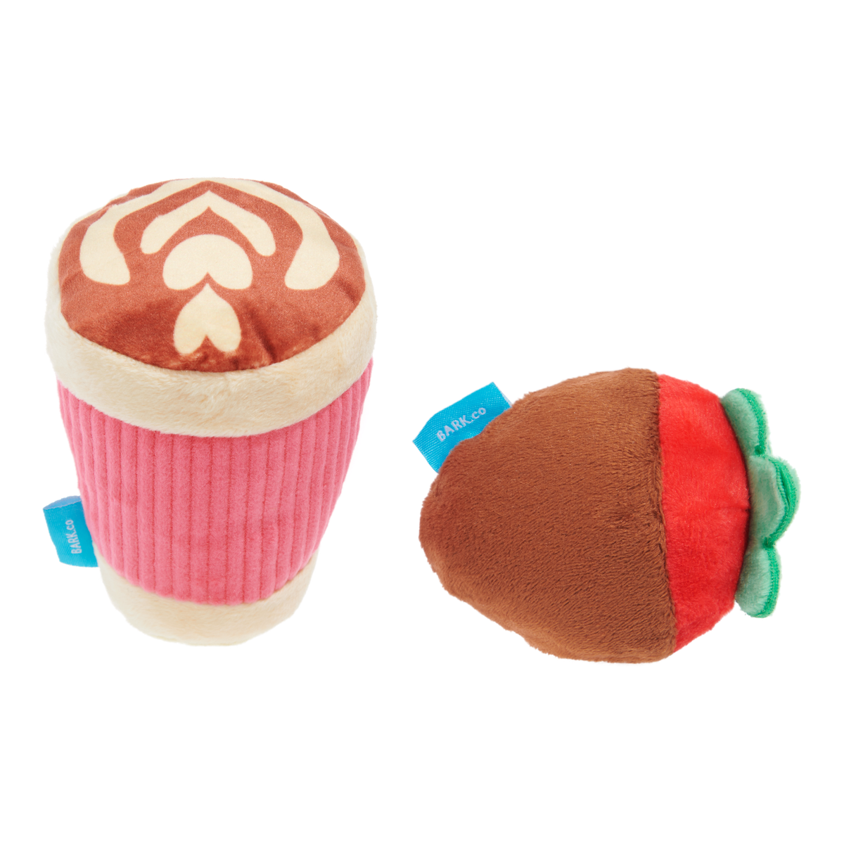 French Kiss Coffee Kit Plush Multi-Part Dog Toy