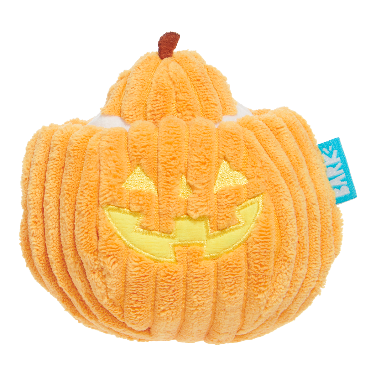 Eek-a-Boo Pumpkin Plush Enrichment Dog Toy
