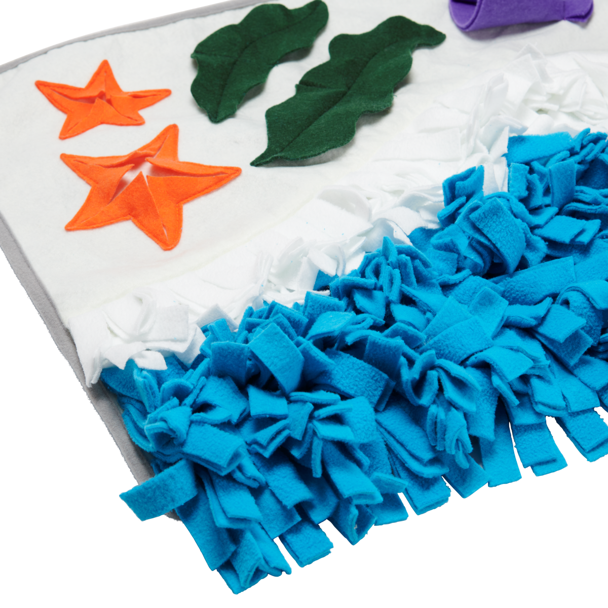 Beach Snuffle Mat Plush Enrichment Dog Toy