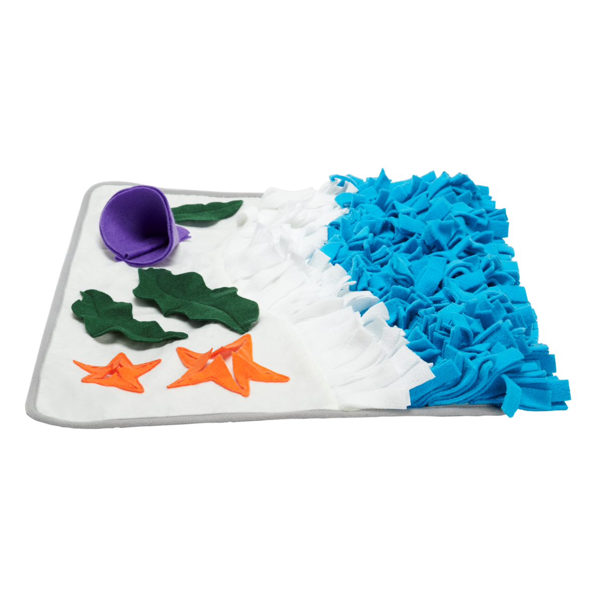 Beach Snuffle Mat Plush Enrichment Dog Toy