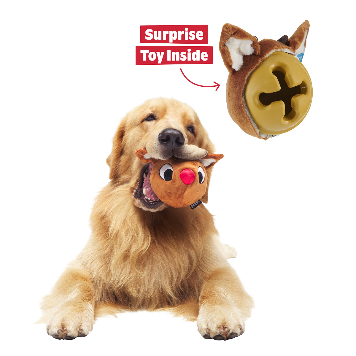 Rudolph® Holiday Super Chewer Gift Box#Assortment_No Extra Toy