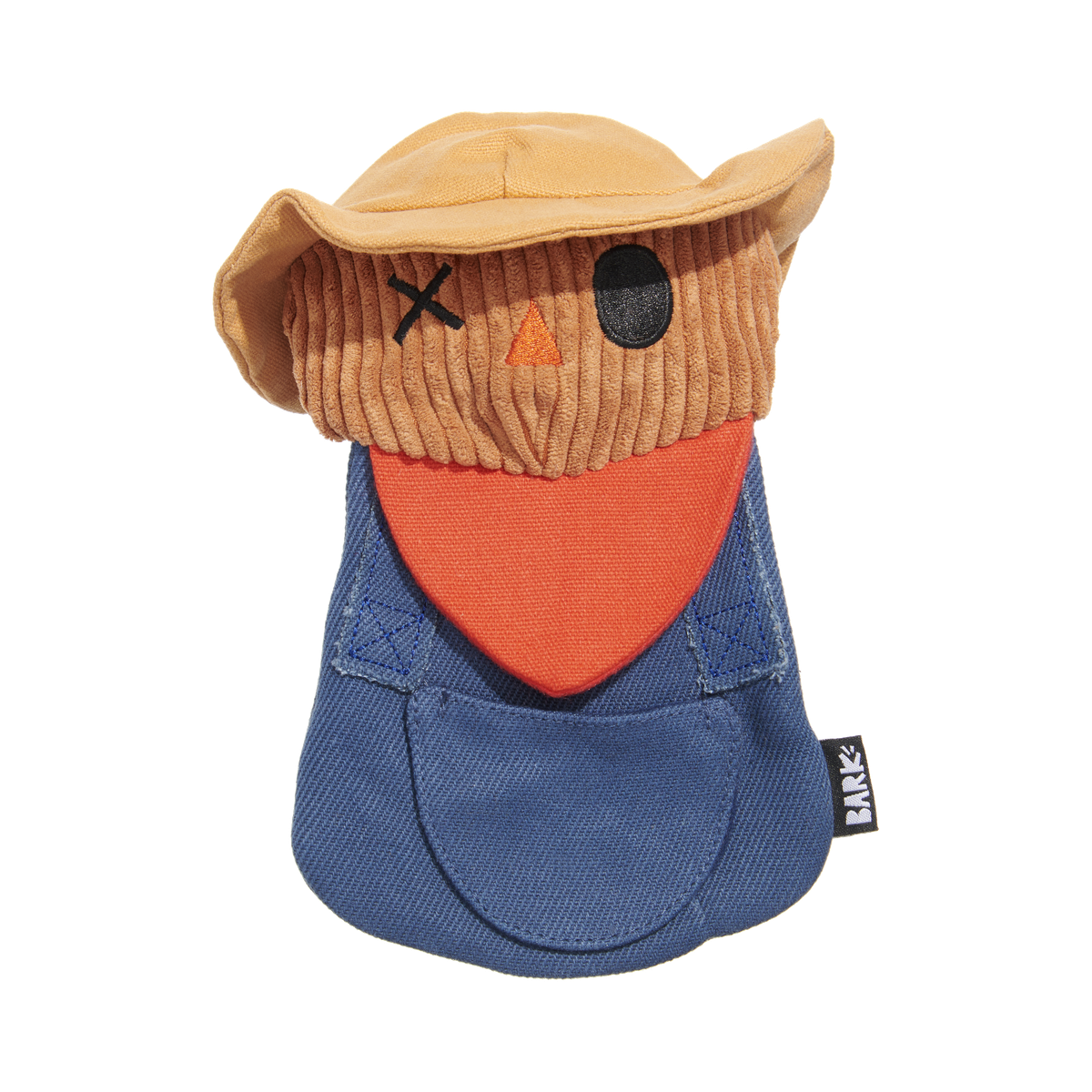 Shreddy Eddy the Scarecrow Super Chewer Durable 2-in-1 + Tug Dog Toy