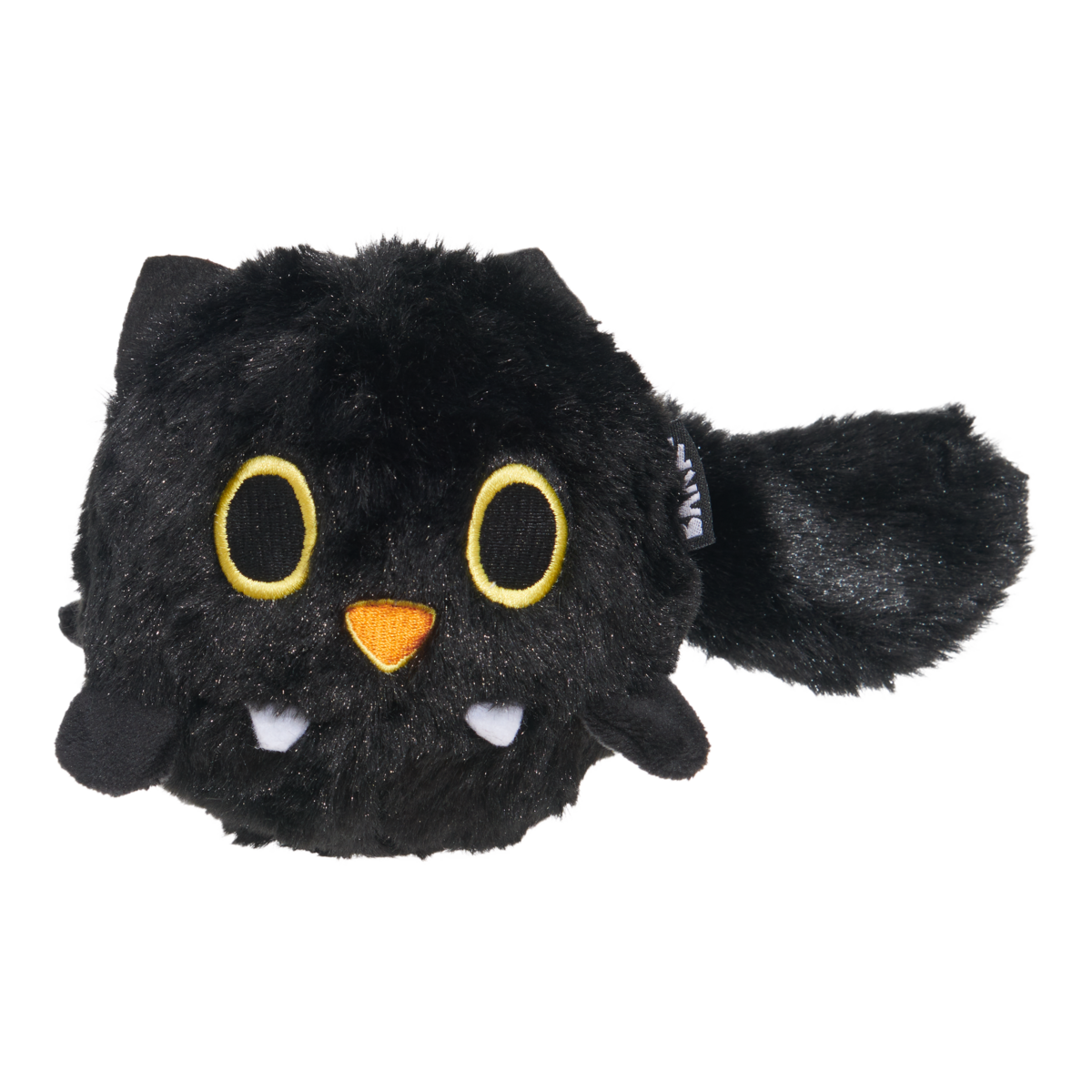 Black Alley Cat Super Chewer Durable 2-in-1 + Tug + Fetch Dog Toy